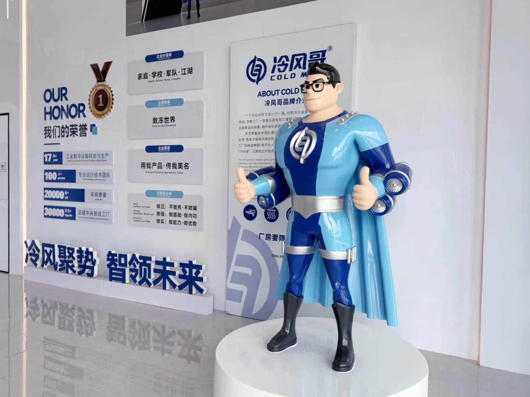 箱包厂车间降温改造案例，皮具加工厂房通风散热解决方案
