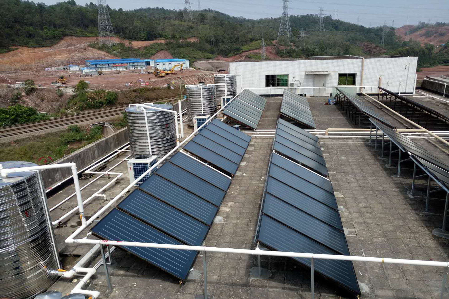 医院太阳能热水系统｜工程设计与施工指南