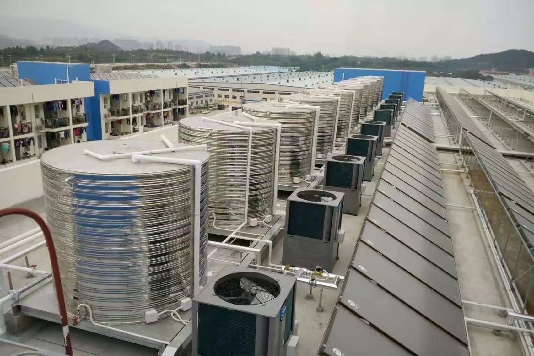 医院太阳能热水系统｜工程设计与施工指南