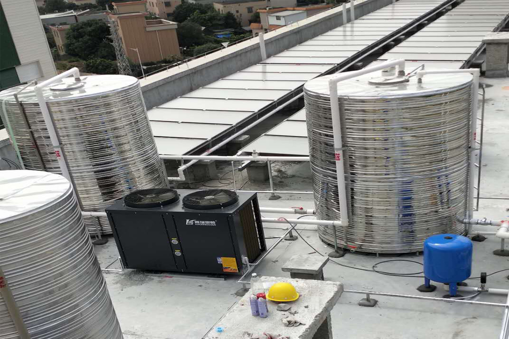 宿舍热水工程厂家一览，含校园、产业园员工宿舍热水项目落地案例